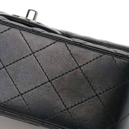 Chanel Lambskin Quilted Mini Rectangular Flap Black 10 of 12