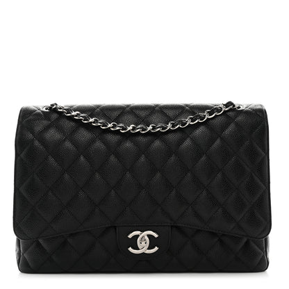 Chanel Caviar Quilted Maxi Double Flap Black 1 of 12