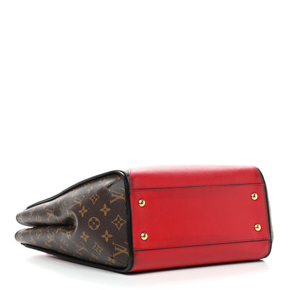 Louis Vuitton Calfskin Monogram Kimono Tote Cherry 4 of 16