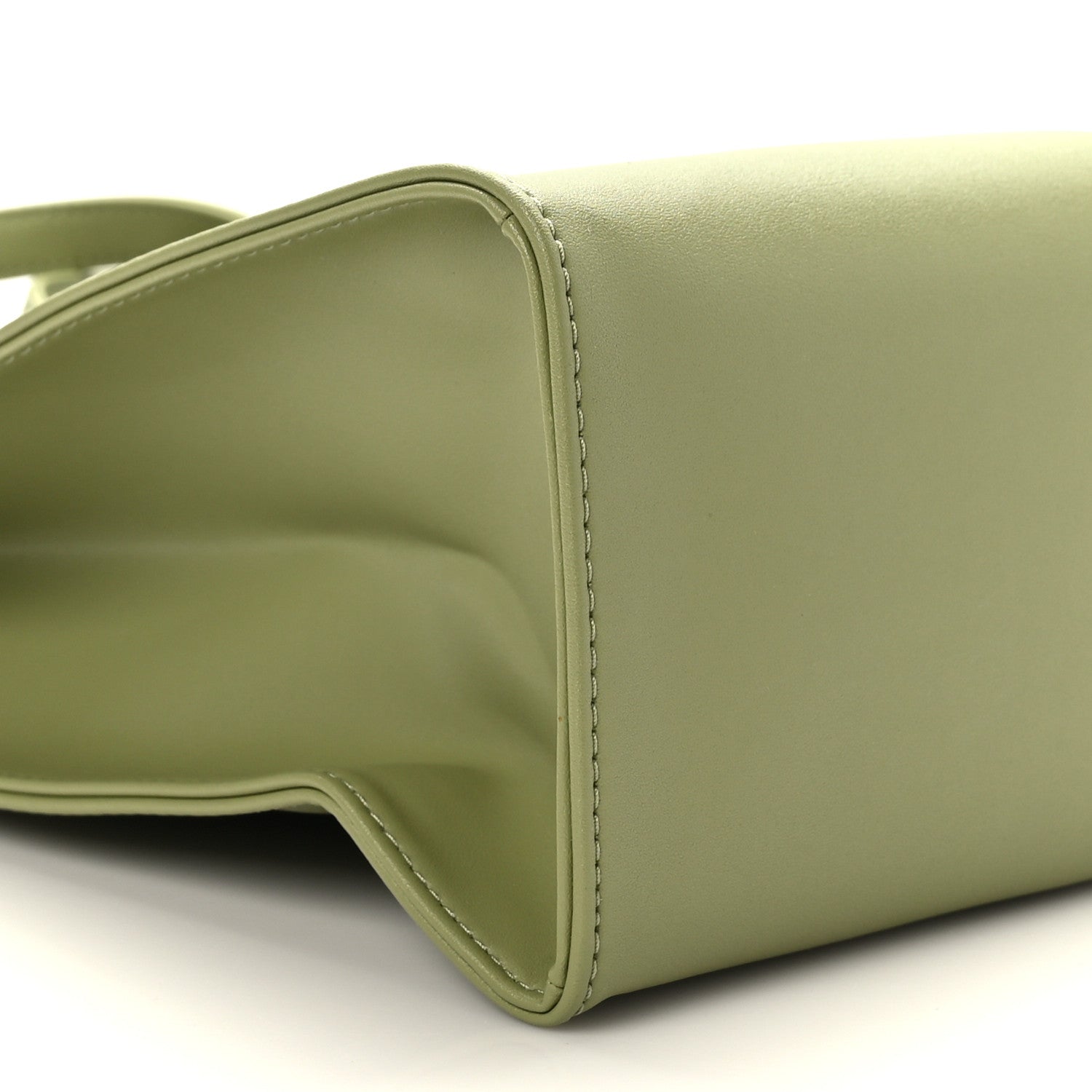 Telfar Vegan Leather Medium Shopping Bag Drab 7 of 8