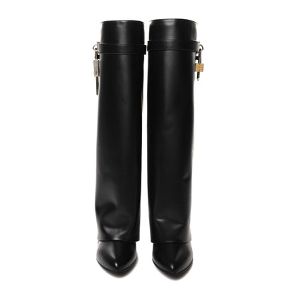 Givenchy Calfskin Shark Lock Pant Boots 38 Black 2 of 7