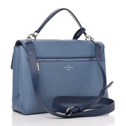 Louis Vuitton Soft Calfskin My Lockme Top Handle Bleuet Vanille 3 of 10