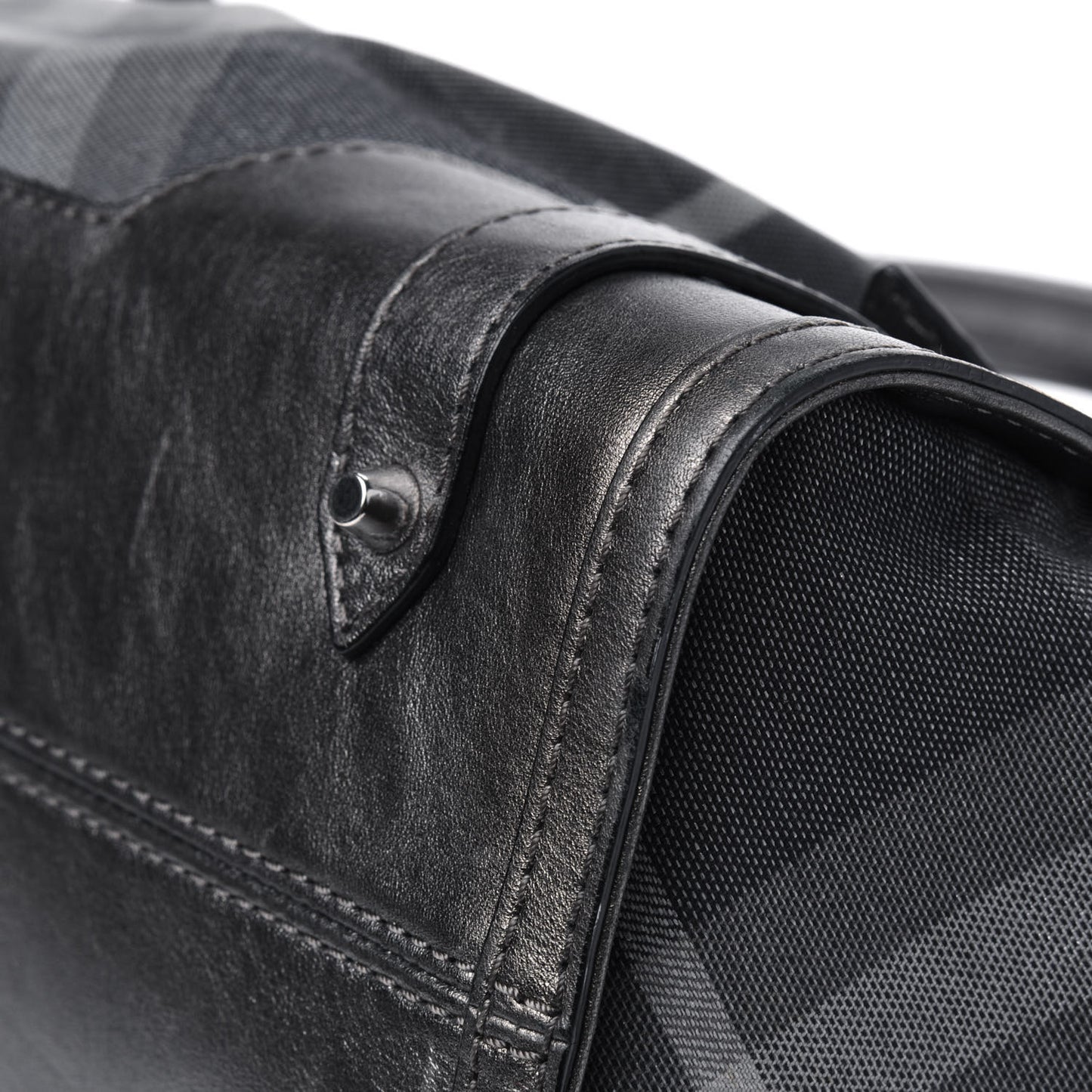 Shimmer Check Pilgrim Satchel Pewter