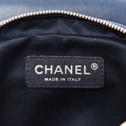 Chanel Lambskin Stitched New Mini Flap Navy 7 of 18