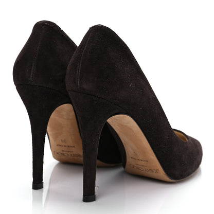 Jimmy Choo Suede Romy 85 Pumps 38 Brown 4 of 10