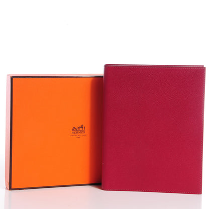 Hermes Epsom Semainier Agenda Cover Rubis 5 of 8