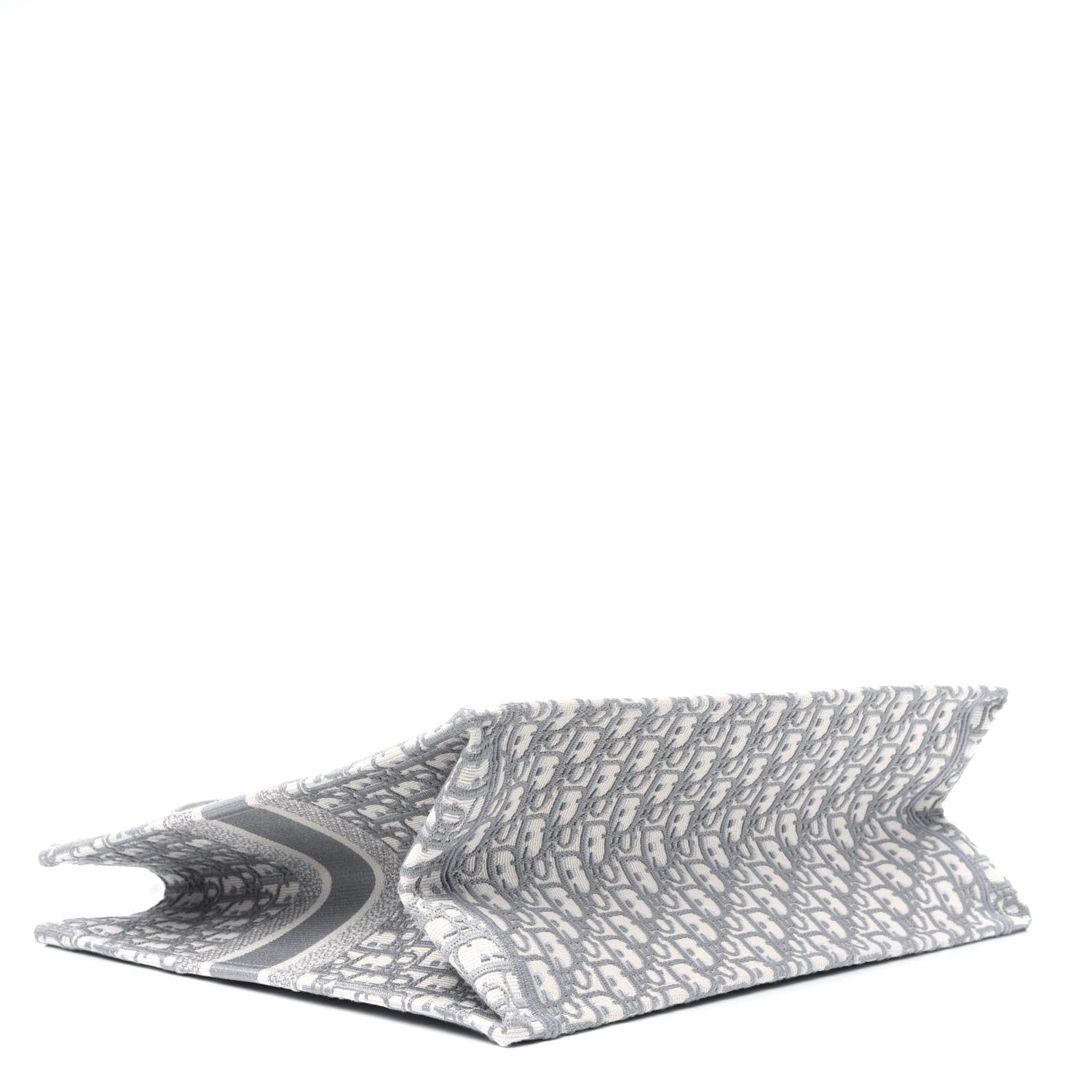 Christian Dior Oblique Large Book Tote Grey 4 of 11