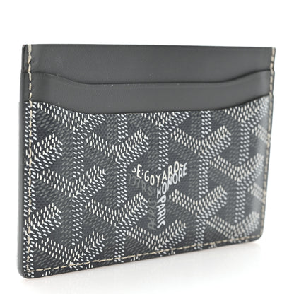 Goyard Goyardine Saint Sulpice Card Holder Grey 3 of 6