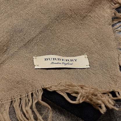 Burberry Merino Wool House Check Scarf Brown 3 of 3