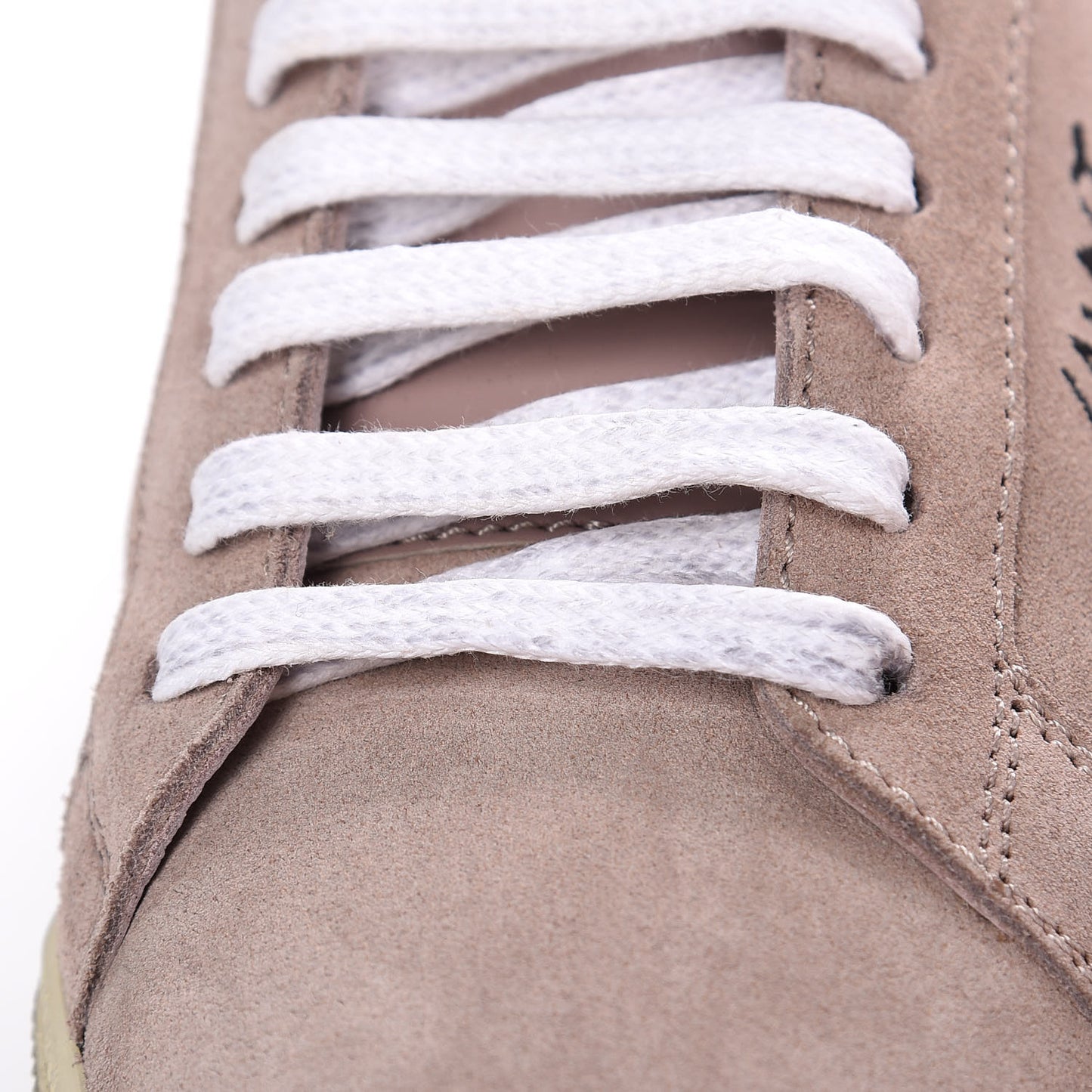 Distressed Suede Womens Court Classic Sneakers 37 Rose Antique