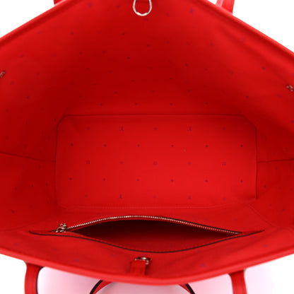 Louis Vuitton Monogram Escale Neverfull MM Rouge 6 of 10