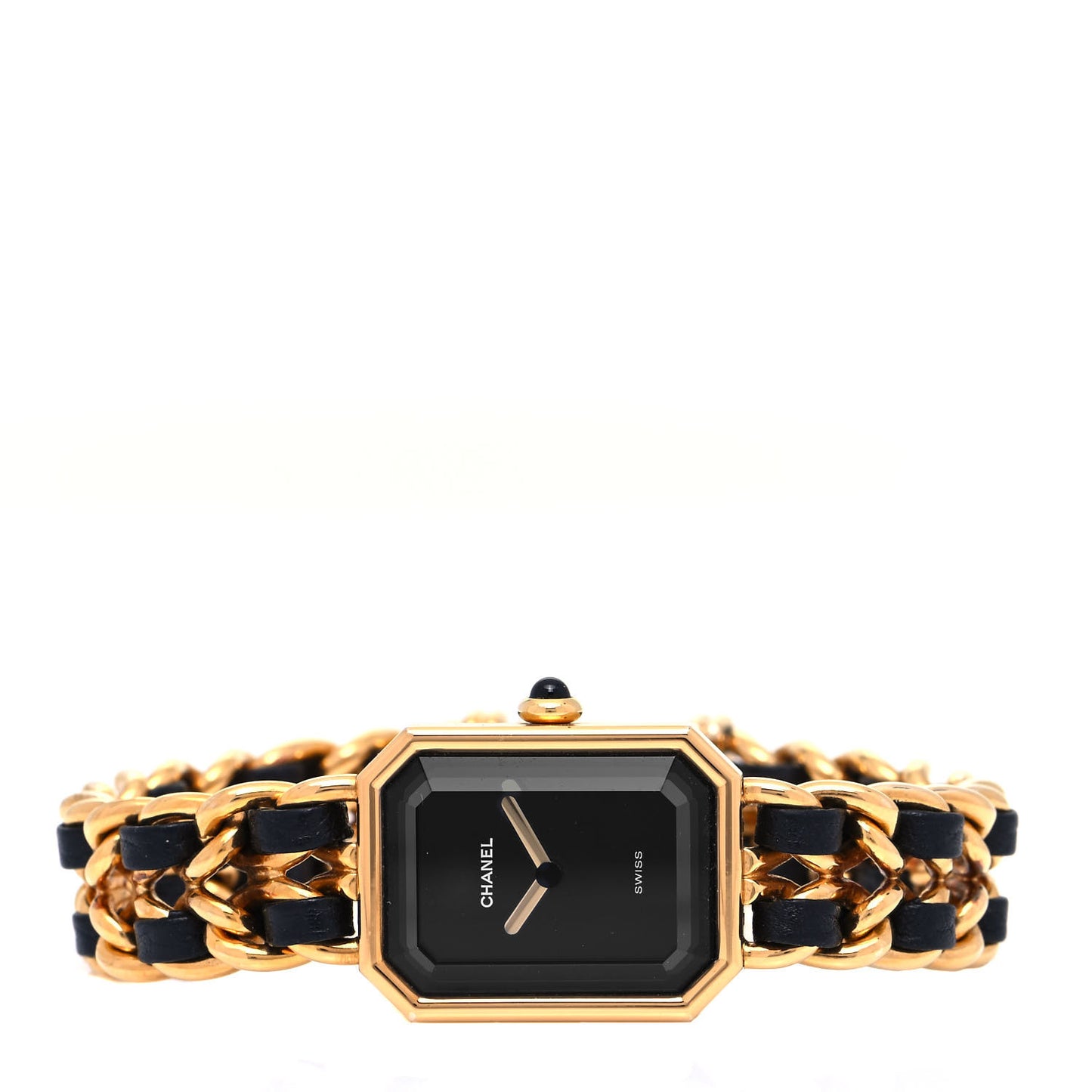 Stainless Steel Lambskin 20mm Chain Premiere Quartz Watch Gold L