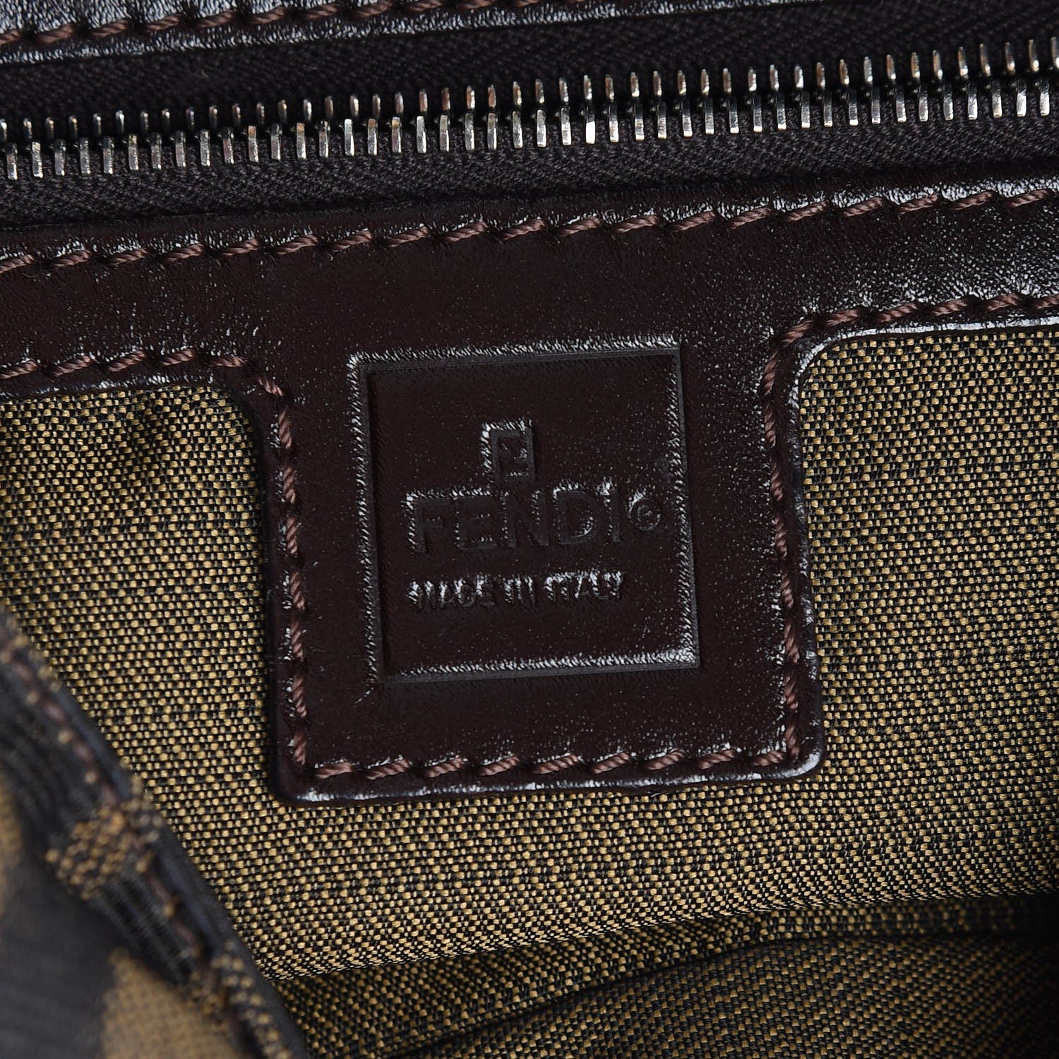 Fendi Zucca Baguette Tobacco 6 of 8