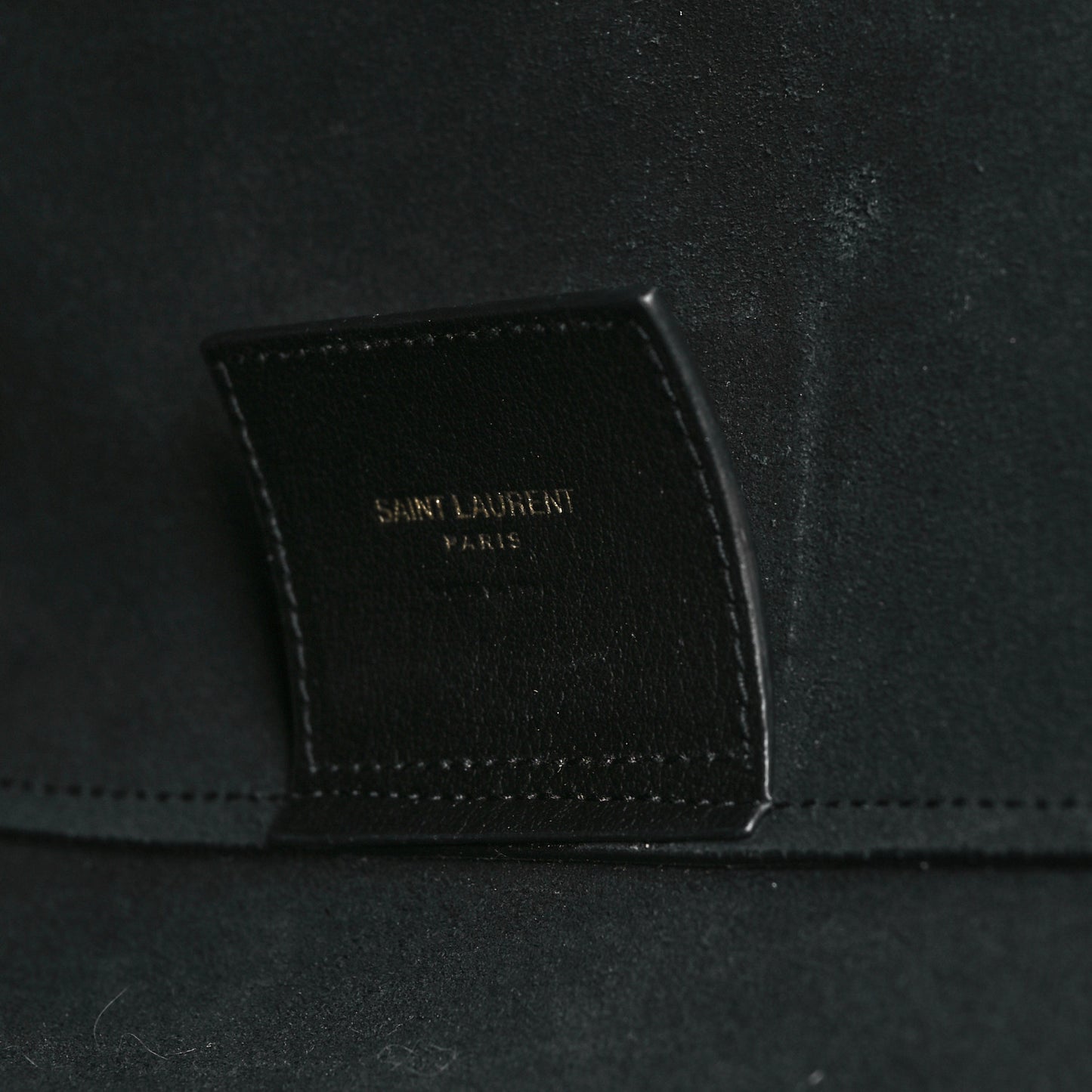 Calfskin Large Shopping Tote Black