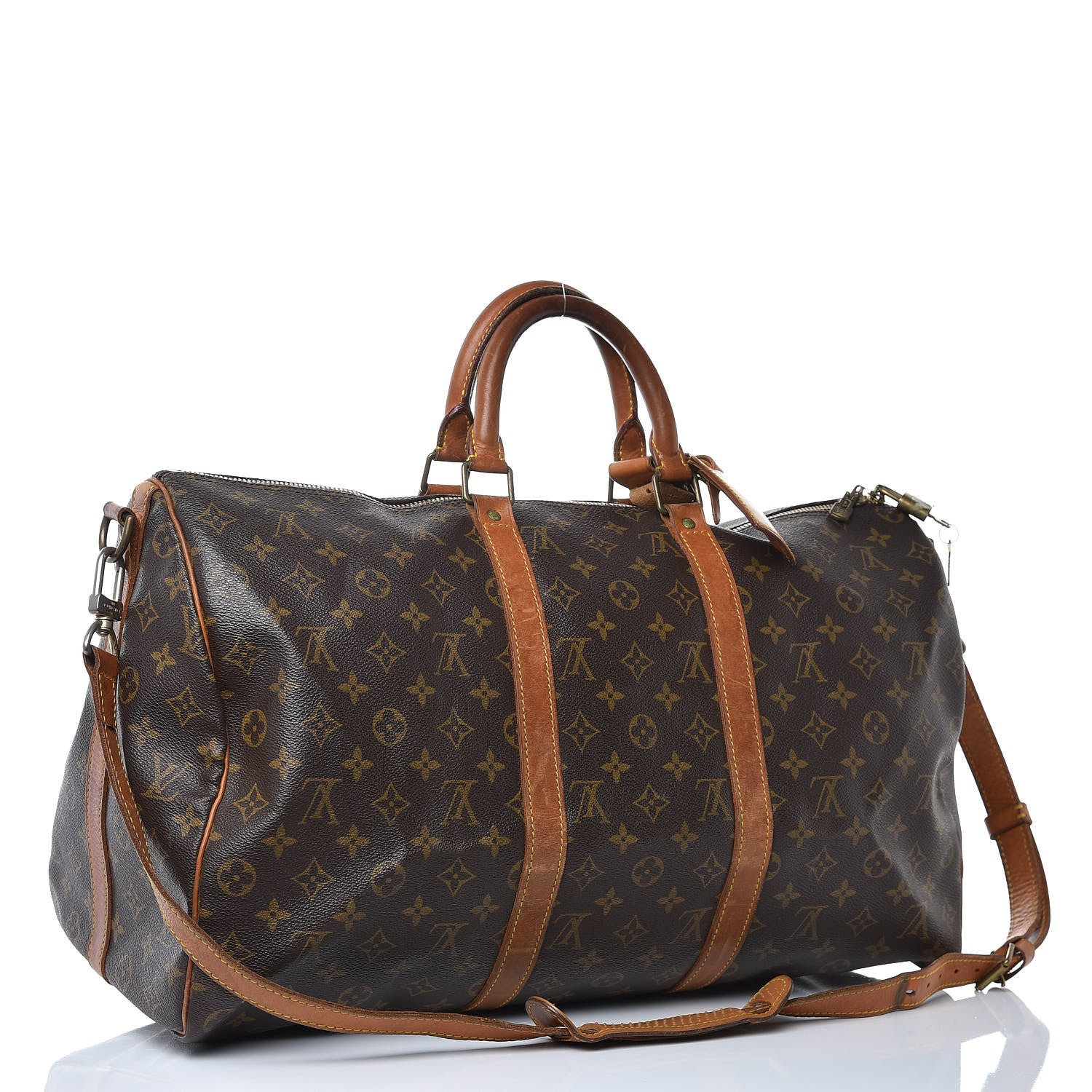 Louis Vuitton Monogram Keepall Bandouliere 50 3 of 19
