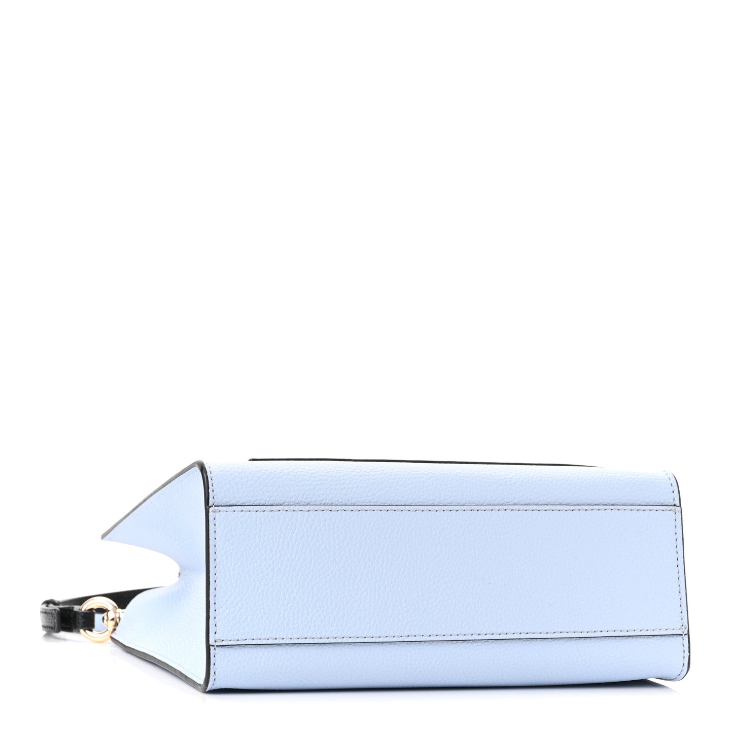 Calfskin Mini Grind Tote Bag Blue