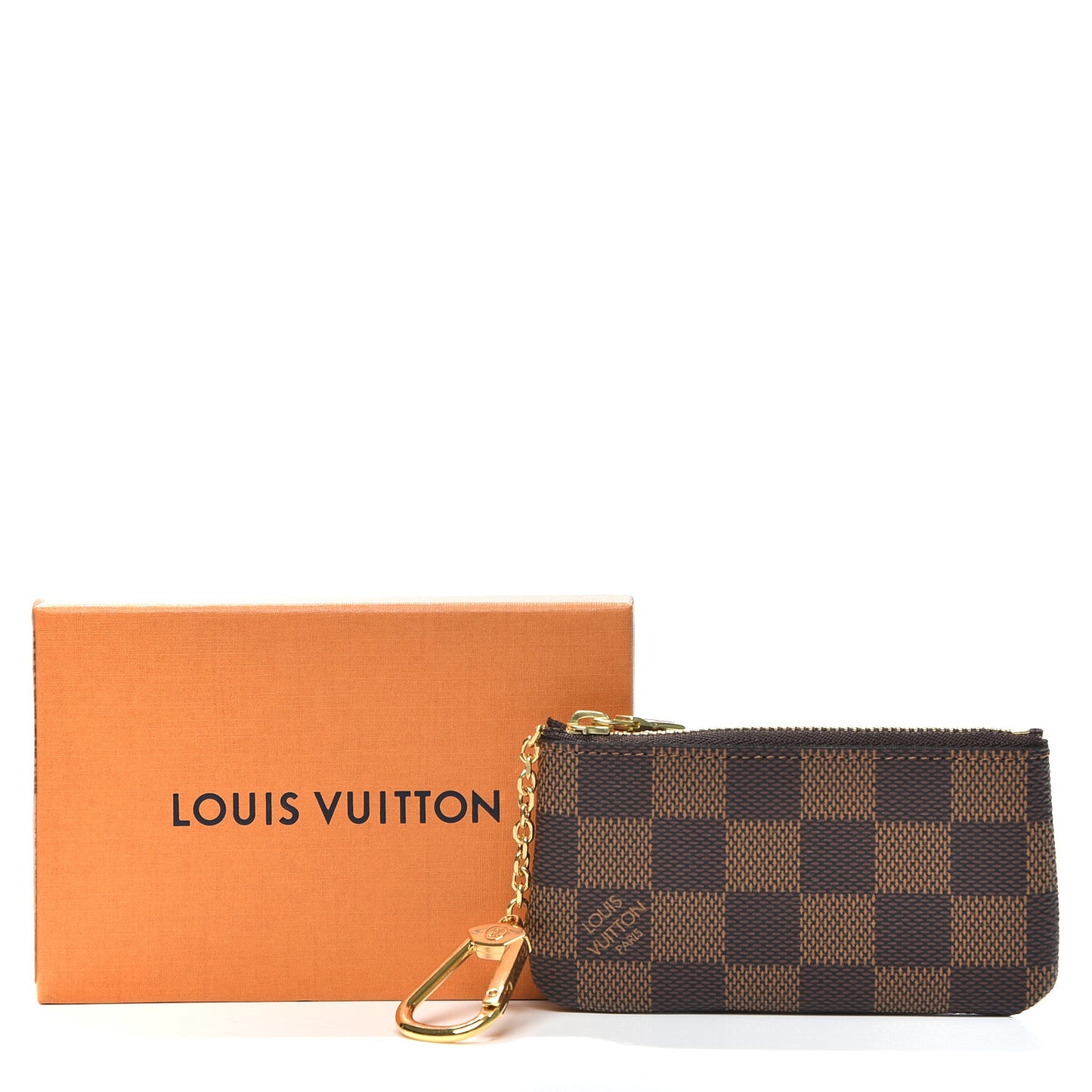 Damier Ebene Key Pouch