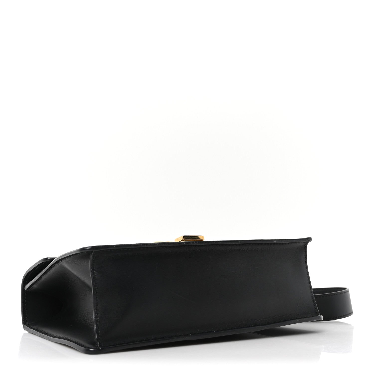 Gucci Calfskin Small Sylvie Shoulder Bag Black 4 of 10