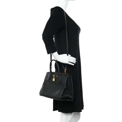 Louis Vuitton Taurillon City Steamer PM Black 2 of 9