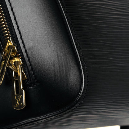 Louis Vuitton Epi Mabillon Backpack Black 14 of 15