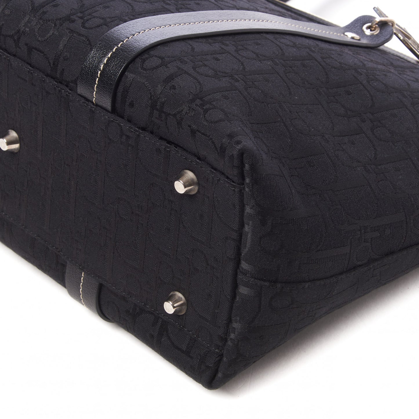 Monogram Vintage Flowers Dome Bag Black