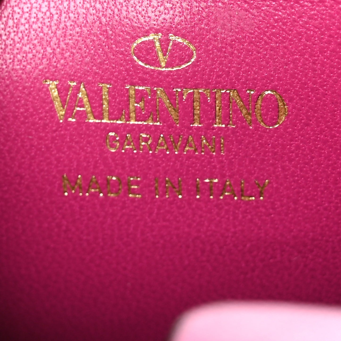 Nappa Mini Vlogo Bucket Bag Rose Violet