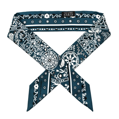 Hermes Silk Peuple Du Vent Bandana Twilly 1 of 5