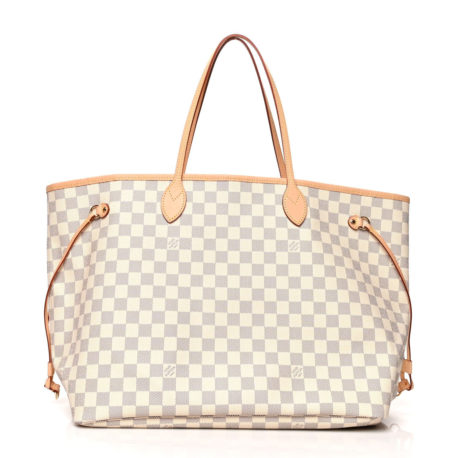 Louis Vuitton Damier Azur Neo Neverfull GM Rose Ballerine 3 of 11
