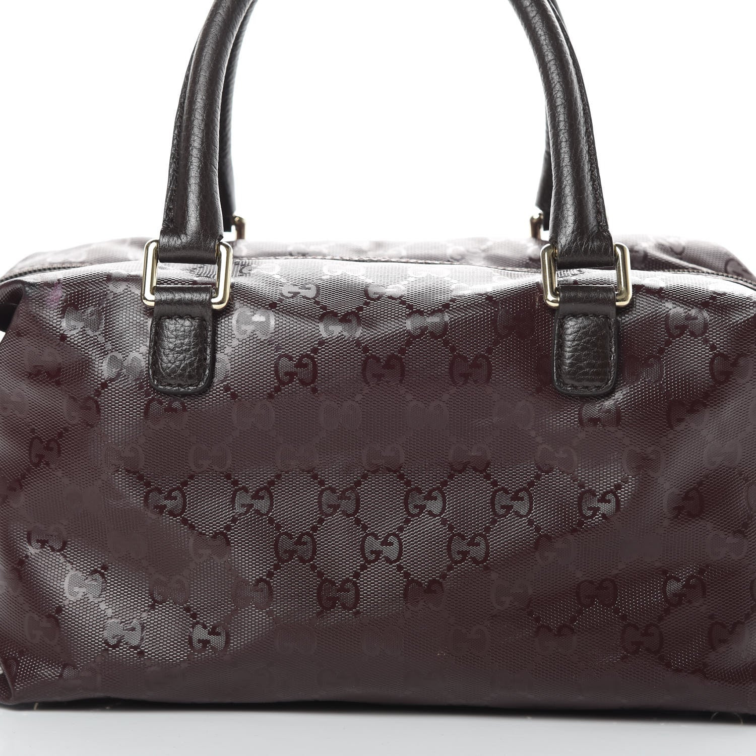 Gucci Imprime Monogram Small Boston Bordeaux 8 of 11