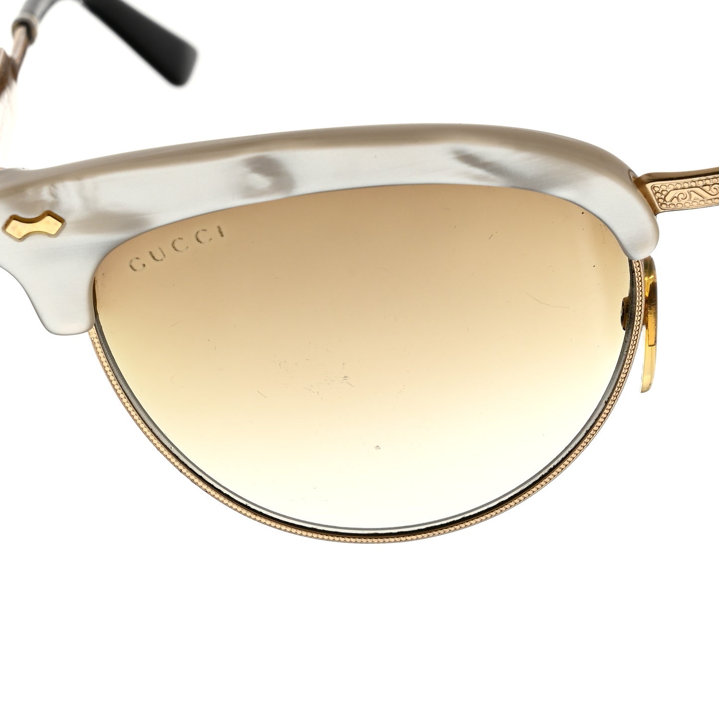 Acetate Cat Eye Sunglasses GG4283/S White