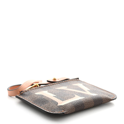 Louis Vuitton Damier Ebene Belmont Pochette Venus Pink 4 of 7