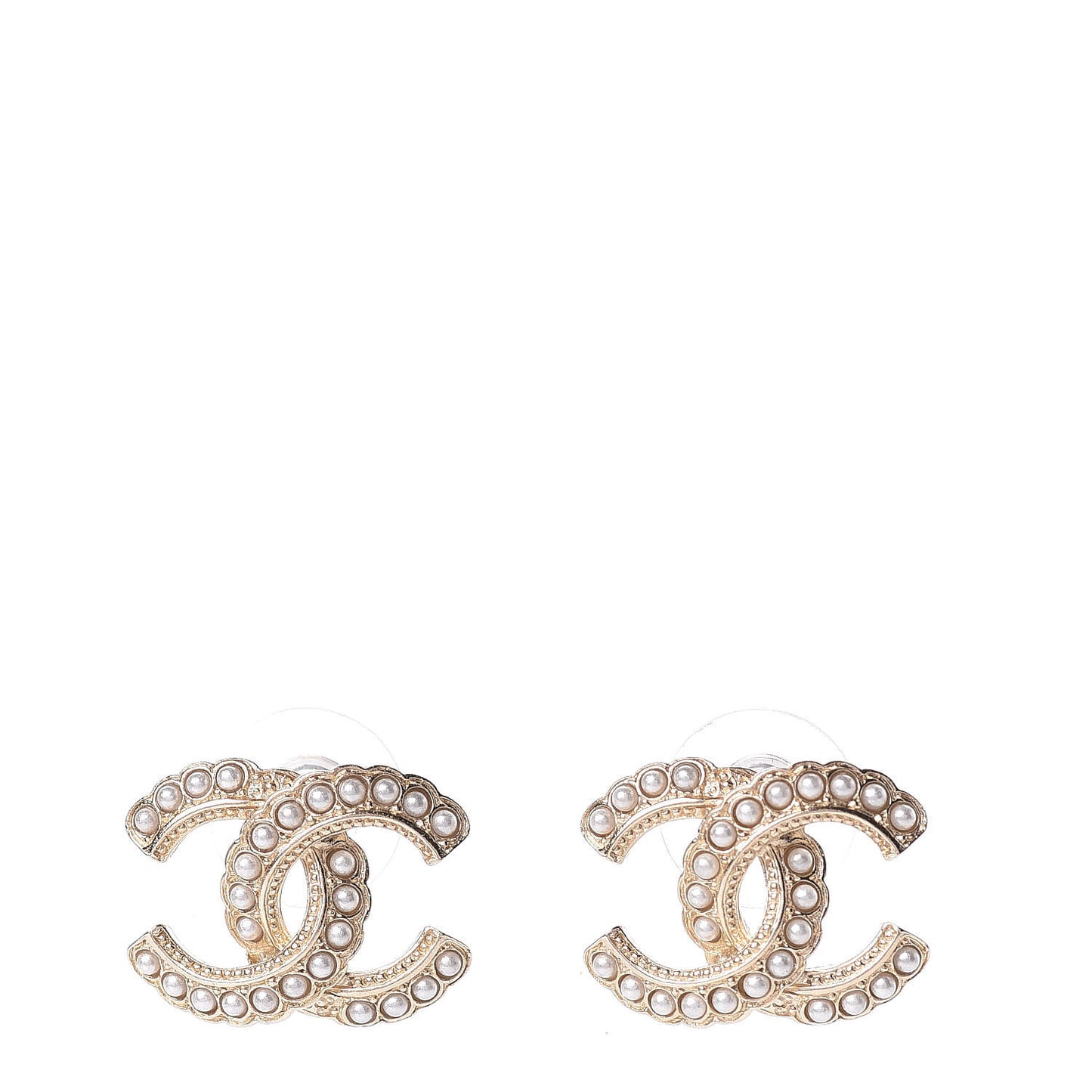 Pearl Queen of France CC Earrings Gold