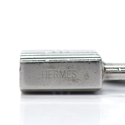 Hermes Palladium Breloque Bag Charm Silver 3 of 3