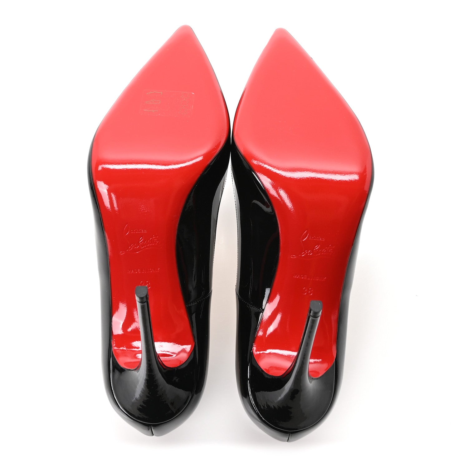 Christian Louboutin Patent So Kate 120 Pumps 38 Black 6 of 9