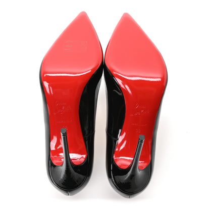 Christian Louboutin Patent So Kate 120 Pumps 38 Black 6 of 9