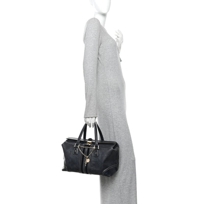 Gucci Guccissima Large Treasure Boston Navy 2 of 10