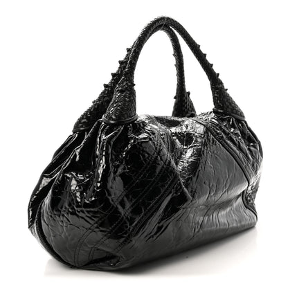 Fendi Crispe Vernice Spy Black 3 of 9