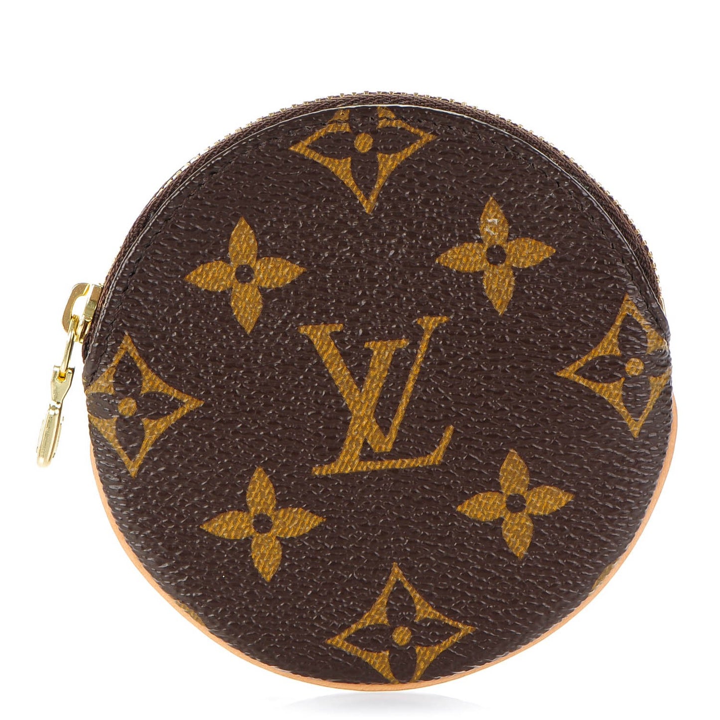 Monogram Round Coin Purse