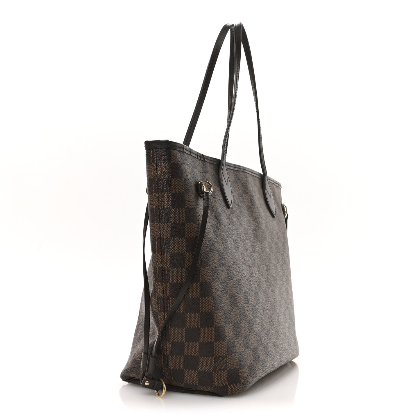 Damier Ebene Neo Neverfull MM Rose Ballerine