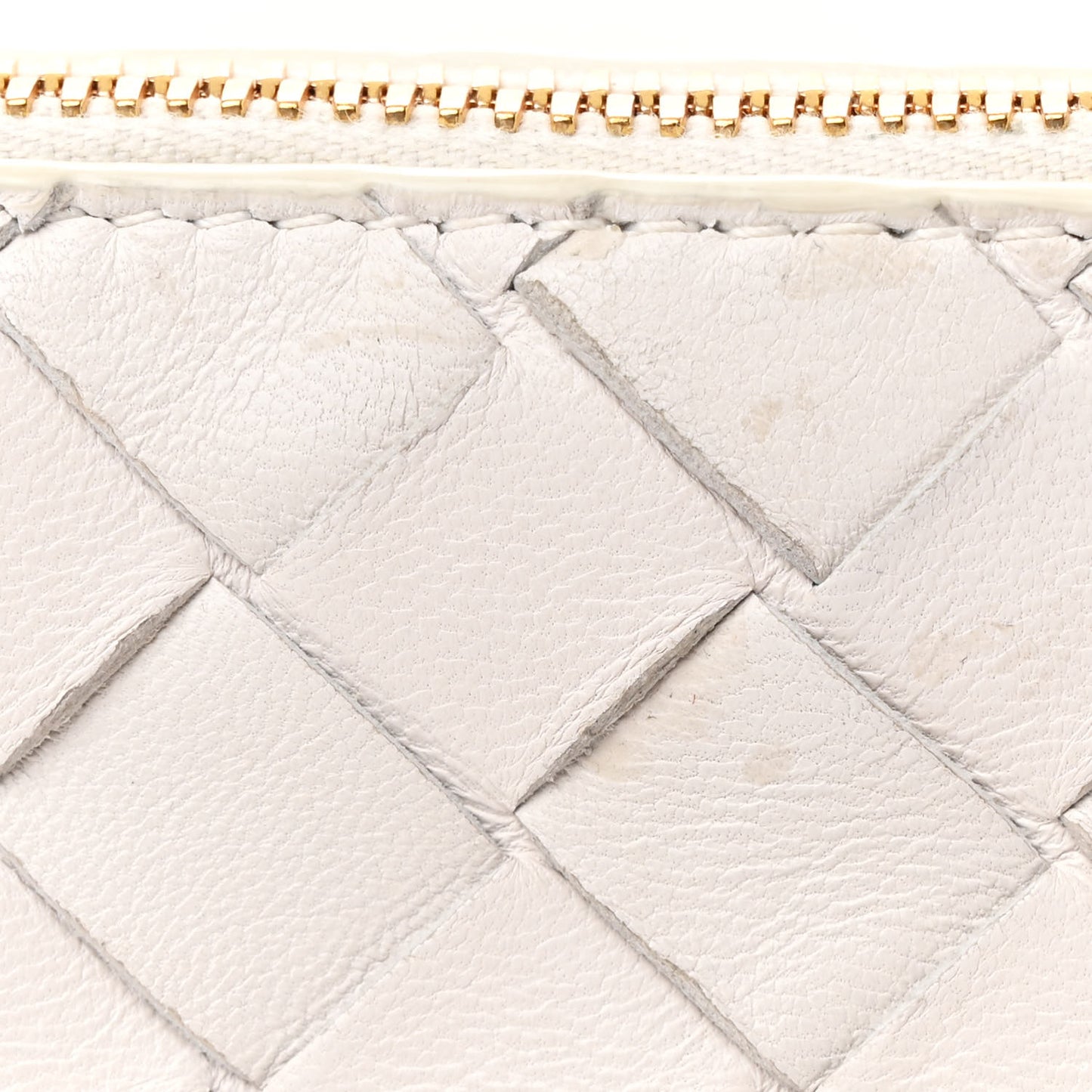 Nappa Intrecciato Crossbody White
