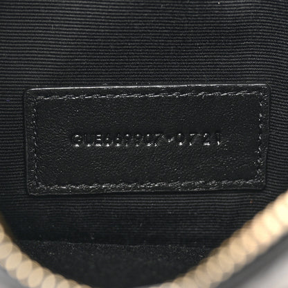 Saint Laurent SAINT LAURENT Snakeskin Pouch With Chain Black 7 of 8