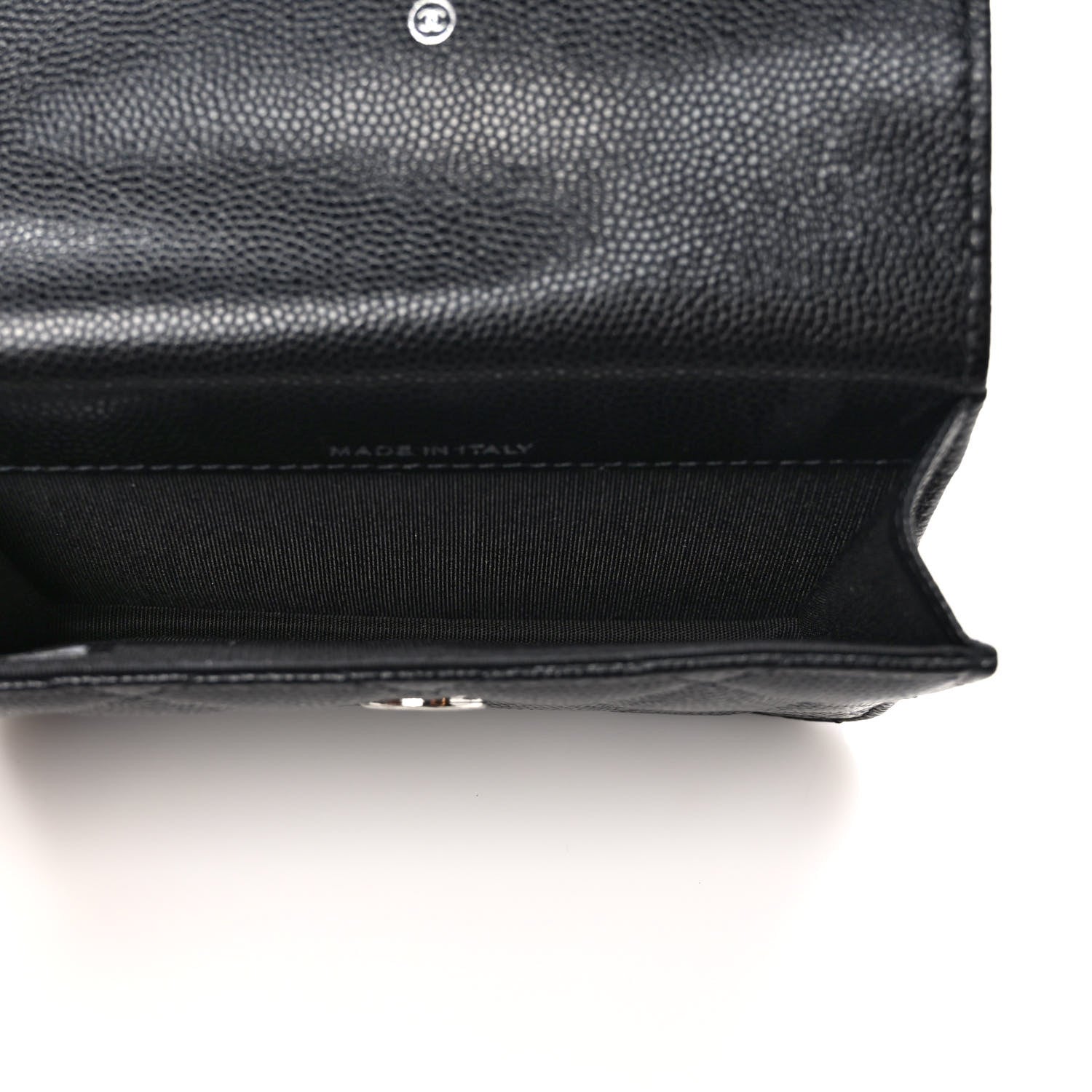 Chanel Caviar Quilted My Everything Belt Flap Card Holder Black 4 of 8