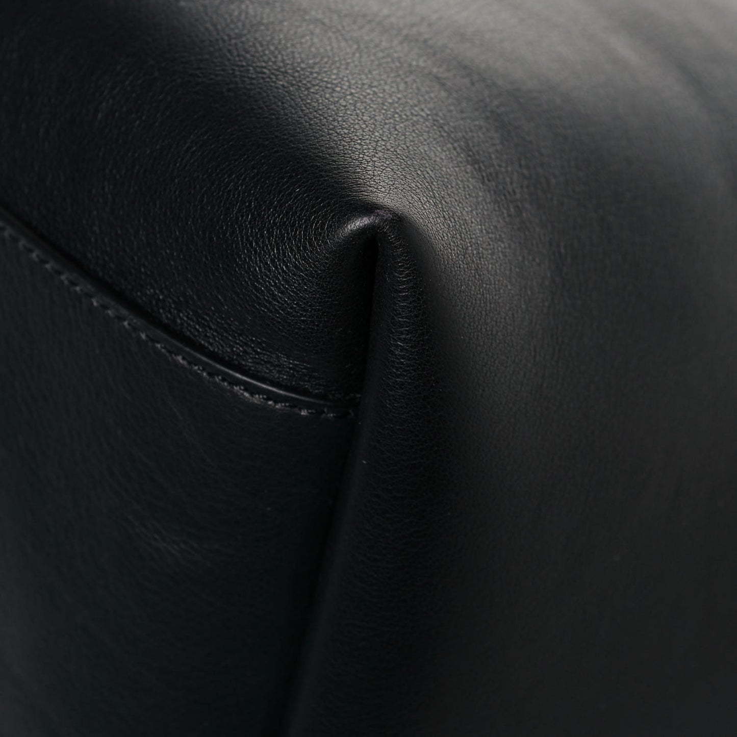 Calfskin Palazzo Tote Black