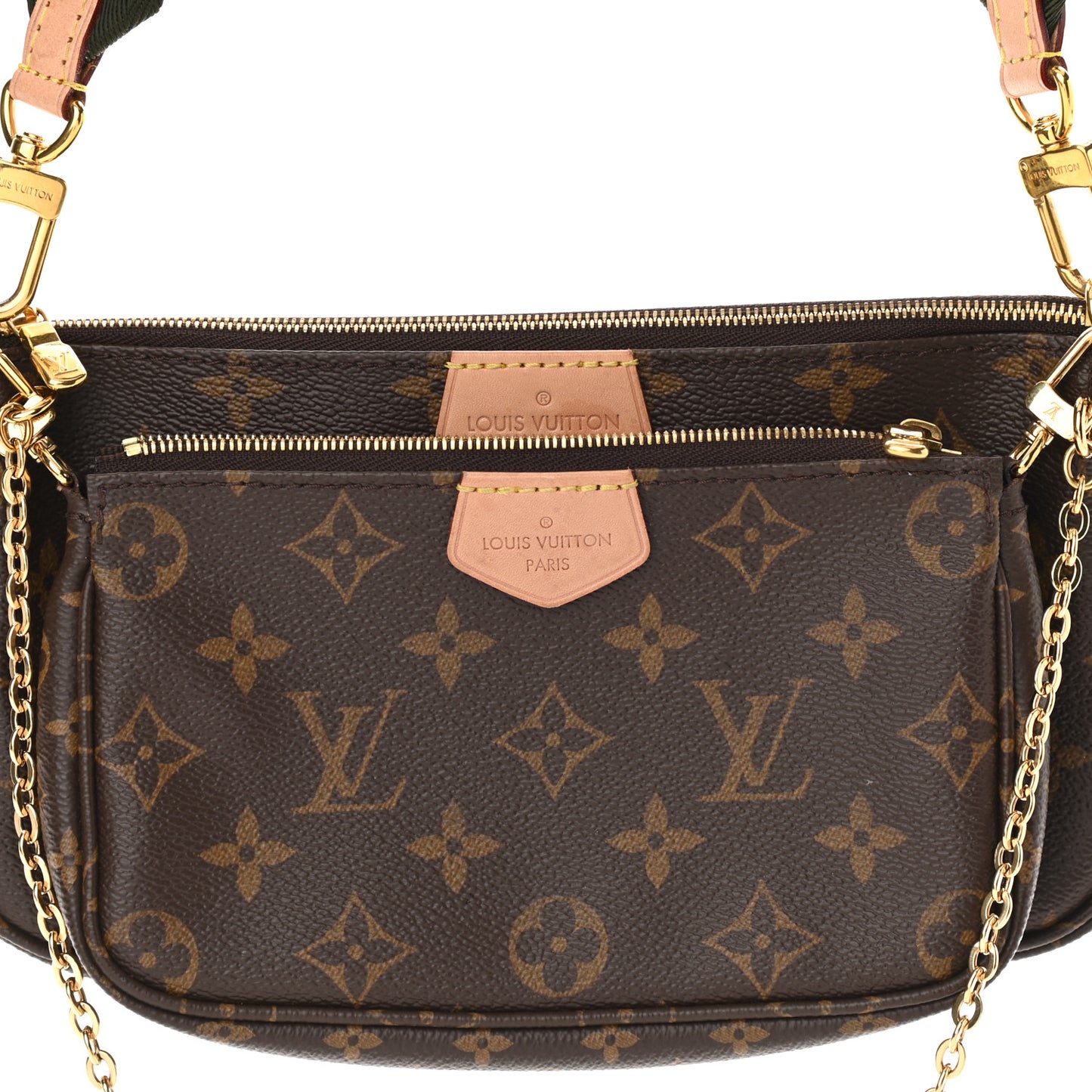 Monogram Multi Pochette Accessories Kaki