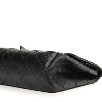 Chanel Aged Calfskin Quilted 2.55 Reissue 226 Flap So Black 10 of 12