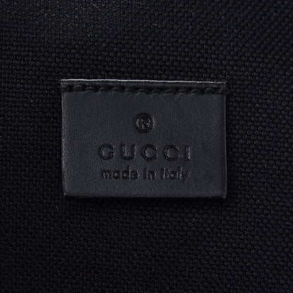 Gucci GG Supreme Monogram Web Belt Bag Black Grey 6 of 10