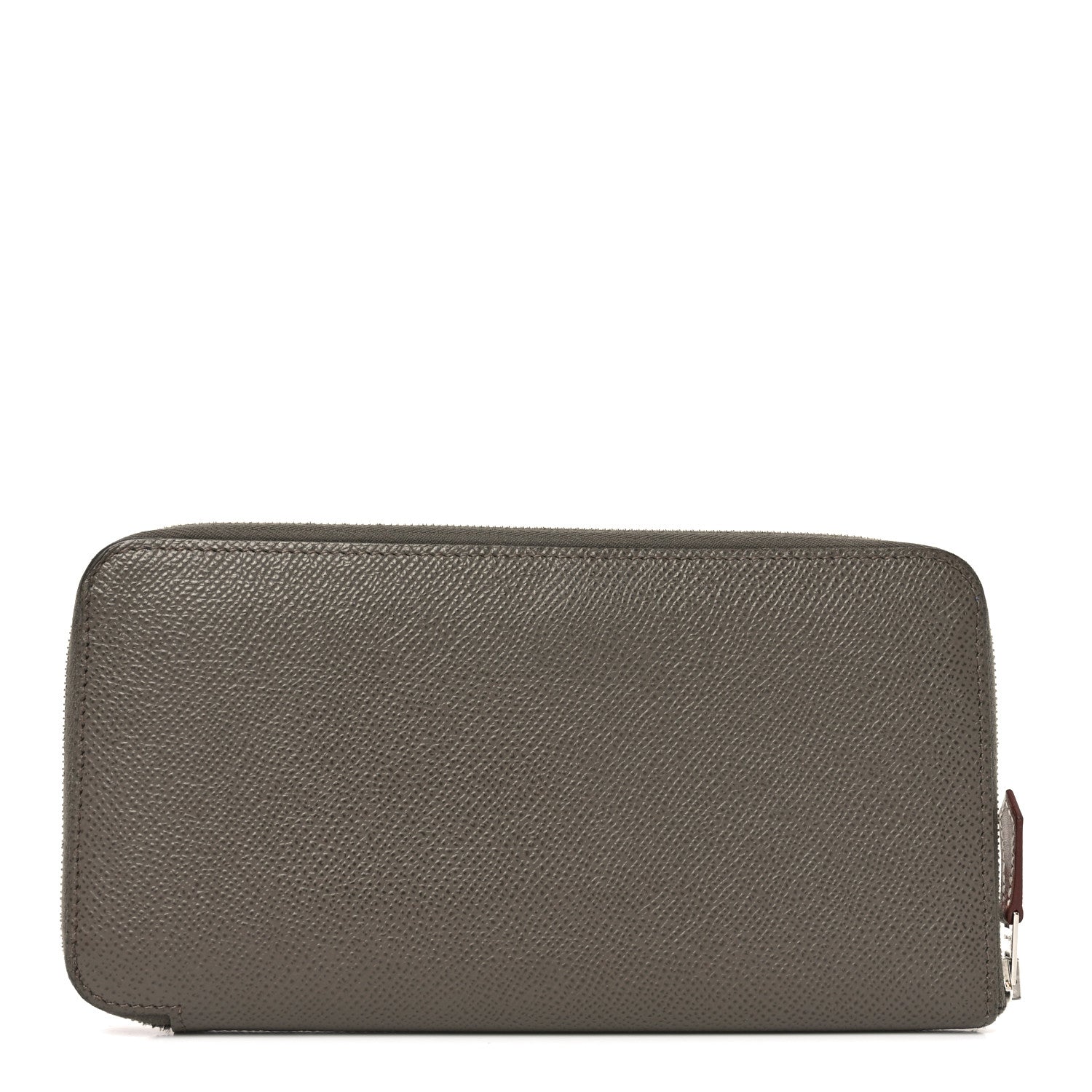 Hermes Epsom Silk'In Wallet Etoupe 1 of 7