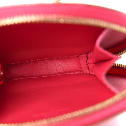 Louis Vuitton Vernis Roses Chapeau Coin Purse Rose Pop 5 of 6