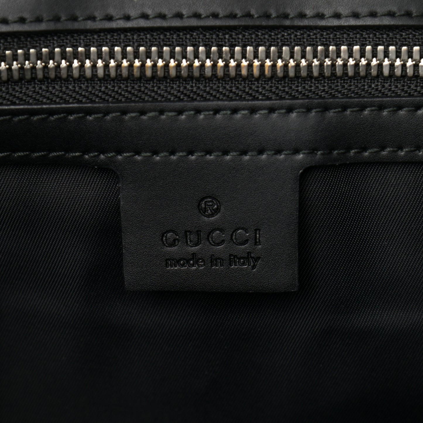 Soft GG Supreme Monogram Web Vertical Tote Black