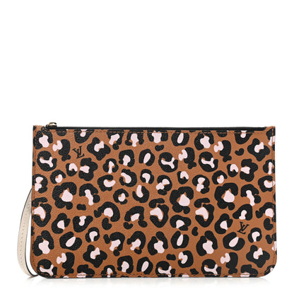 Louis Vuitton Monogram Giant Wild At Heart Neverfull MM Pochette Black 1 of 6